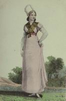 1827, costume feminin normand et coiffe (Quilleboeuf).jpg